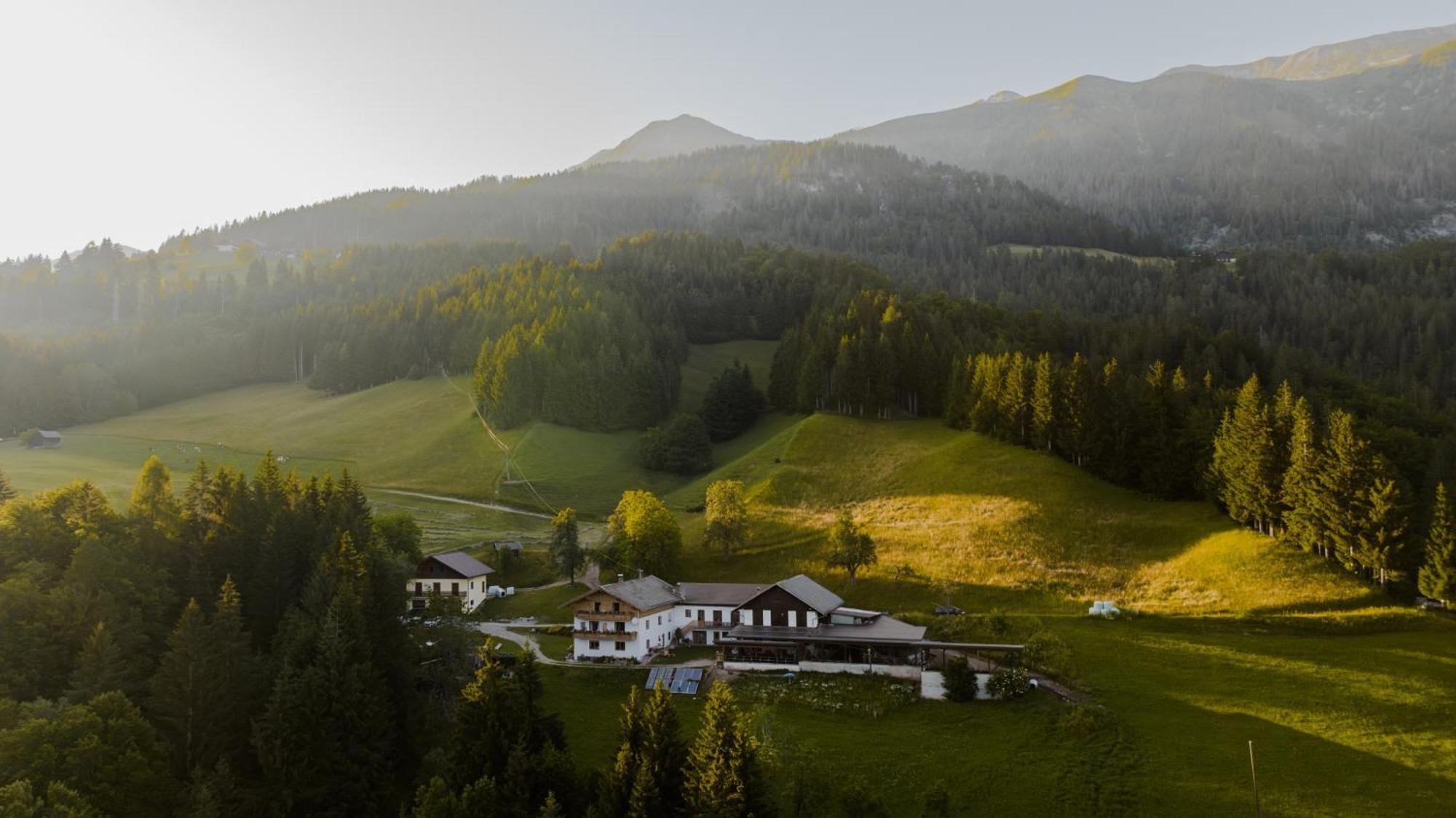 Апартаменты Bio-Bergbauernhof Weger Деллах Экстерьер фото